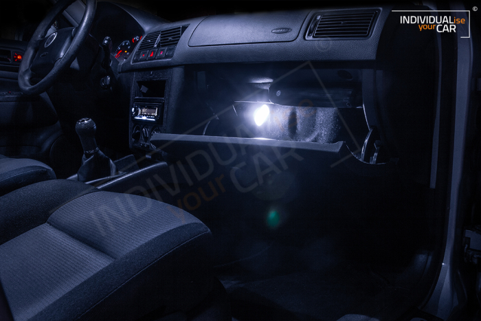 LED Innenraumbeleuchtung SET passend für VW Golf 4 5-Türer - Cool-White
